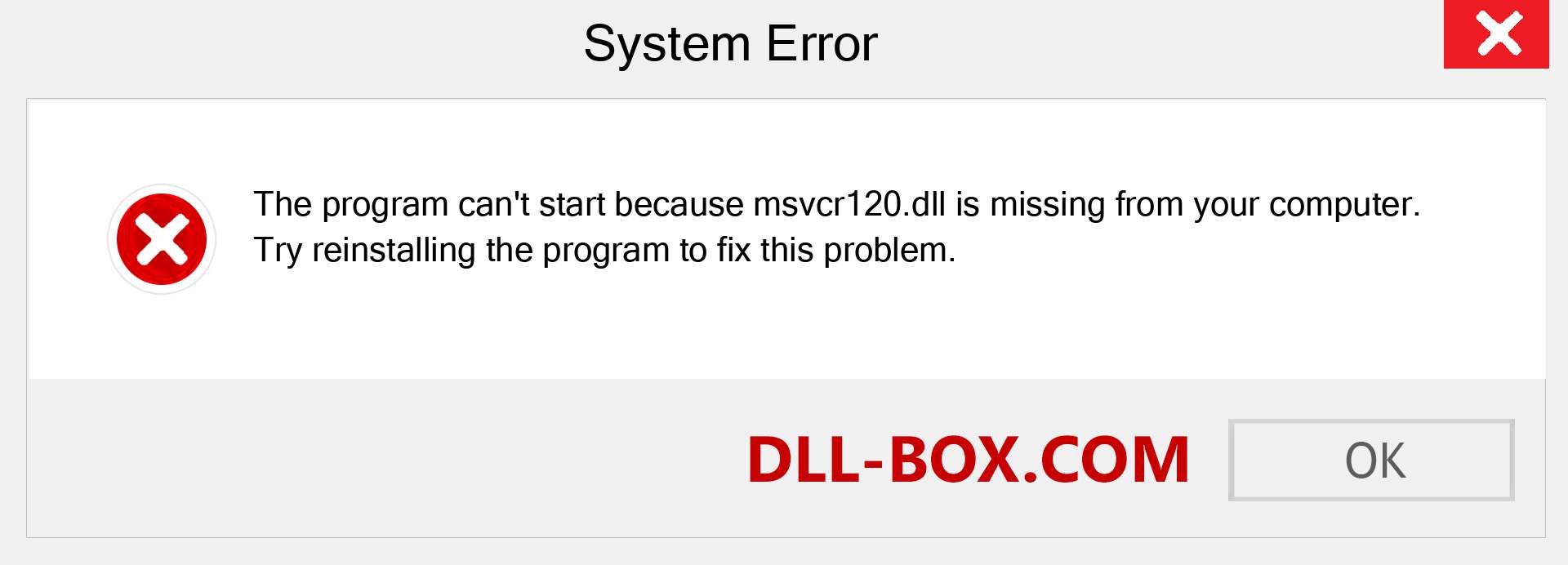  msvcr120.dll file is missing?. Download for Windows 7, 8, 10 - Fix  msvcr120 dll Missing Error on Windows, photos, images